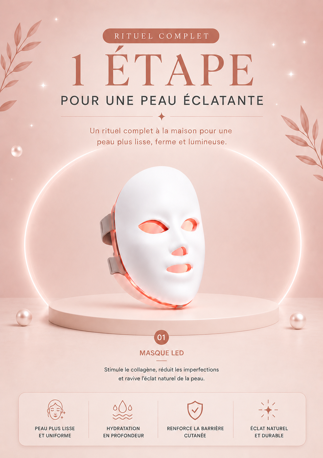 Masque led